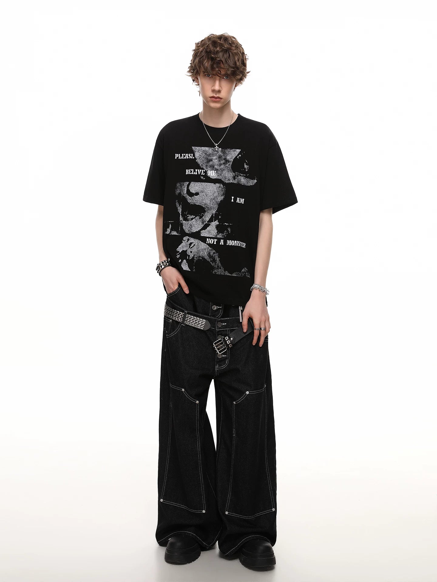 Dark Portrait Graphic Tee