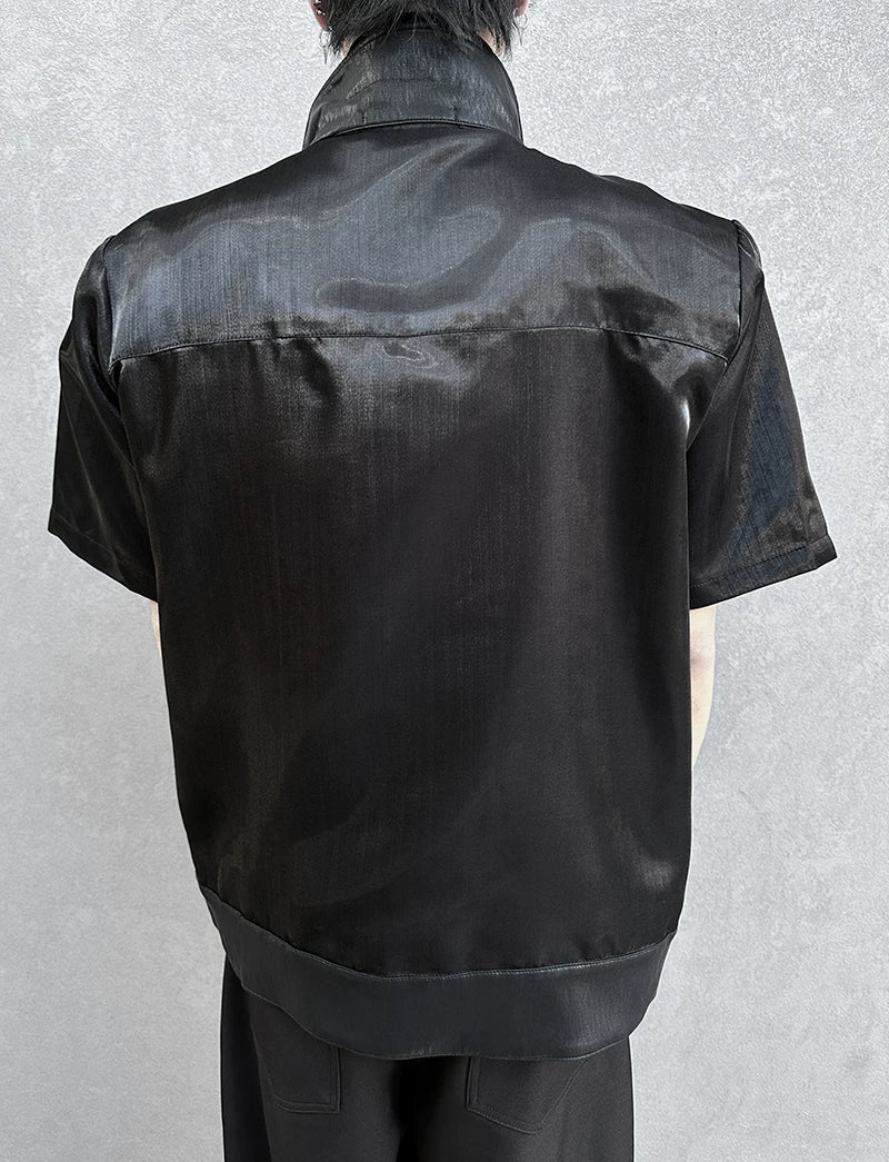 High-Street Turn-Down Collar Shirt