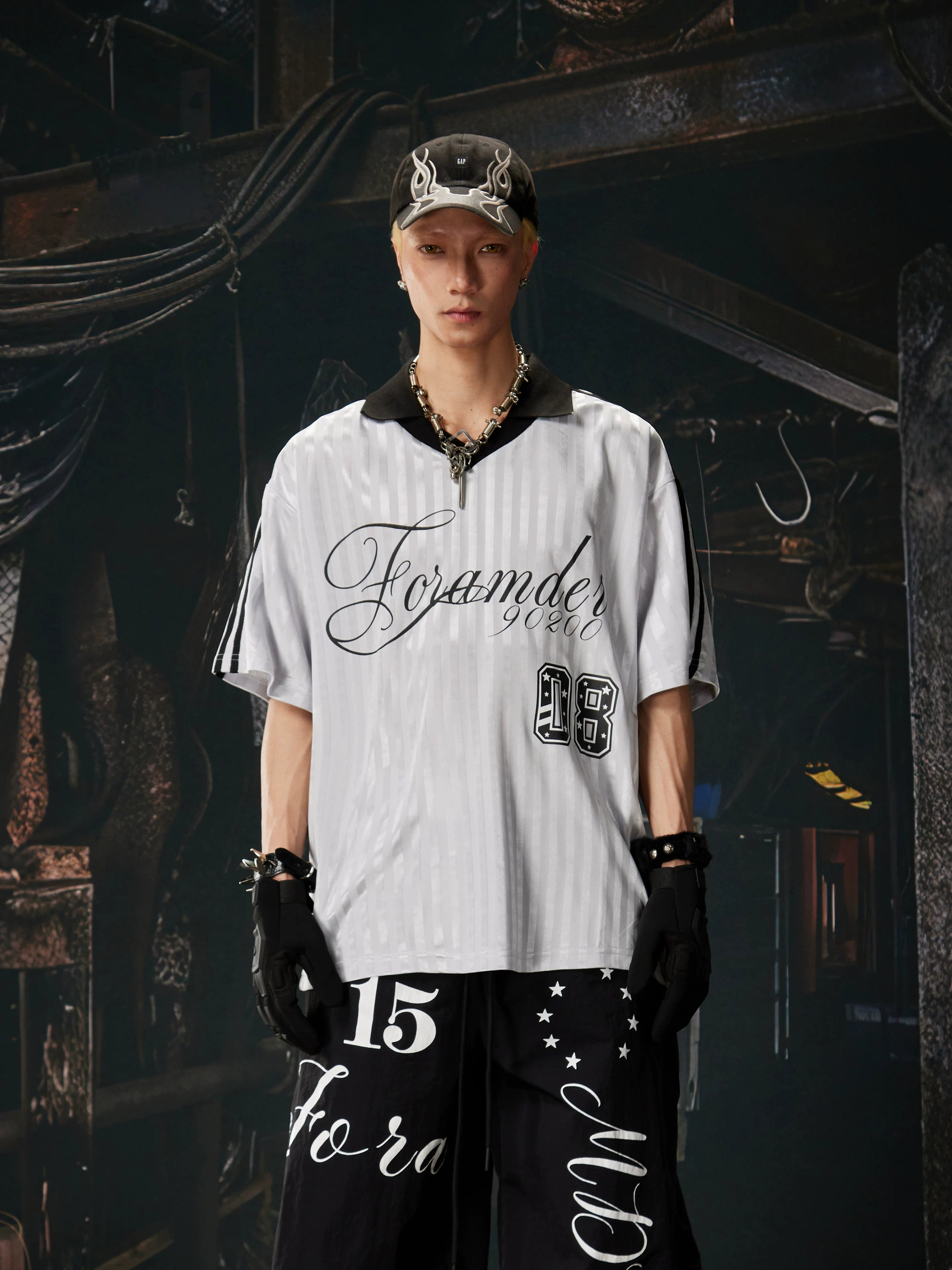 Contrast Jersey Street Tee