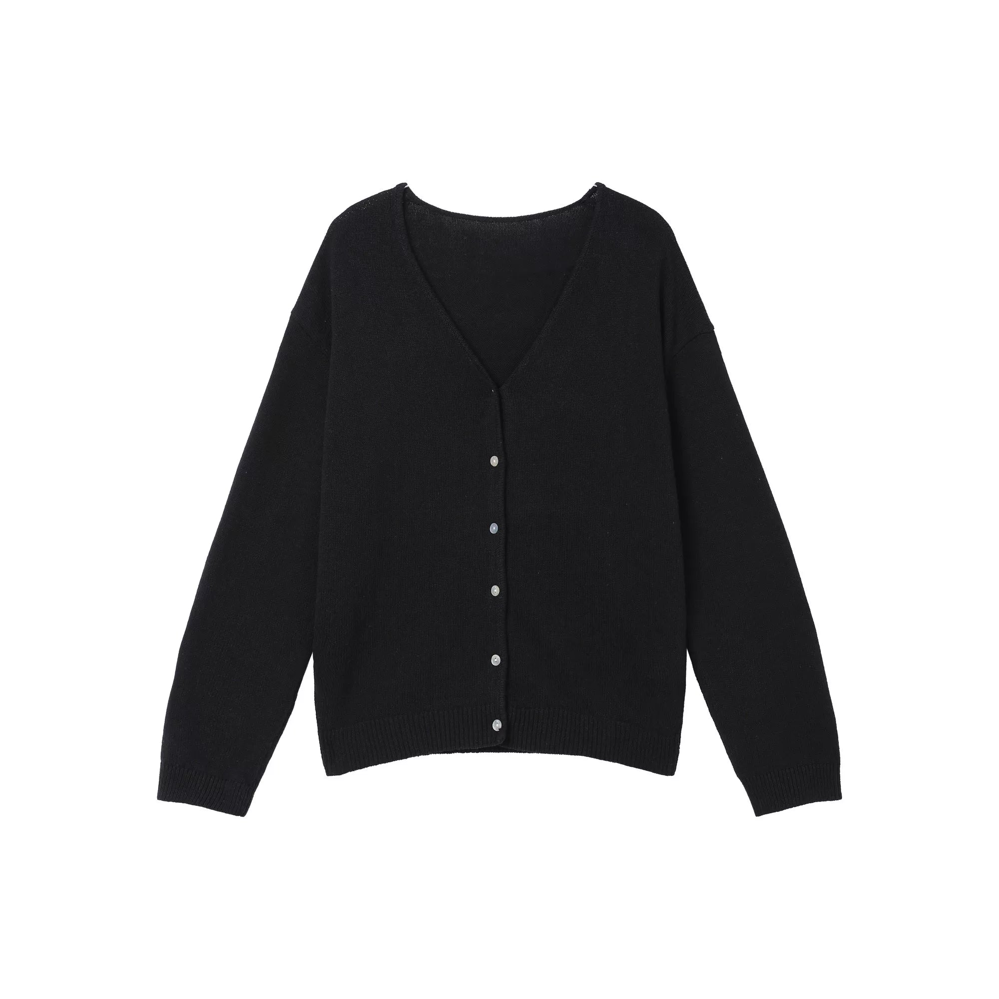 【26s Jan.】Old-Money V-Neck Soft Knit Cardigan