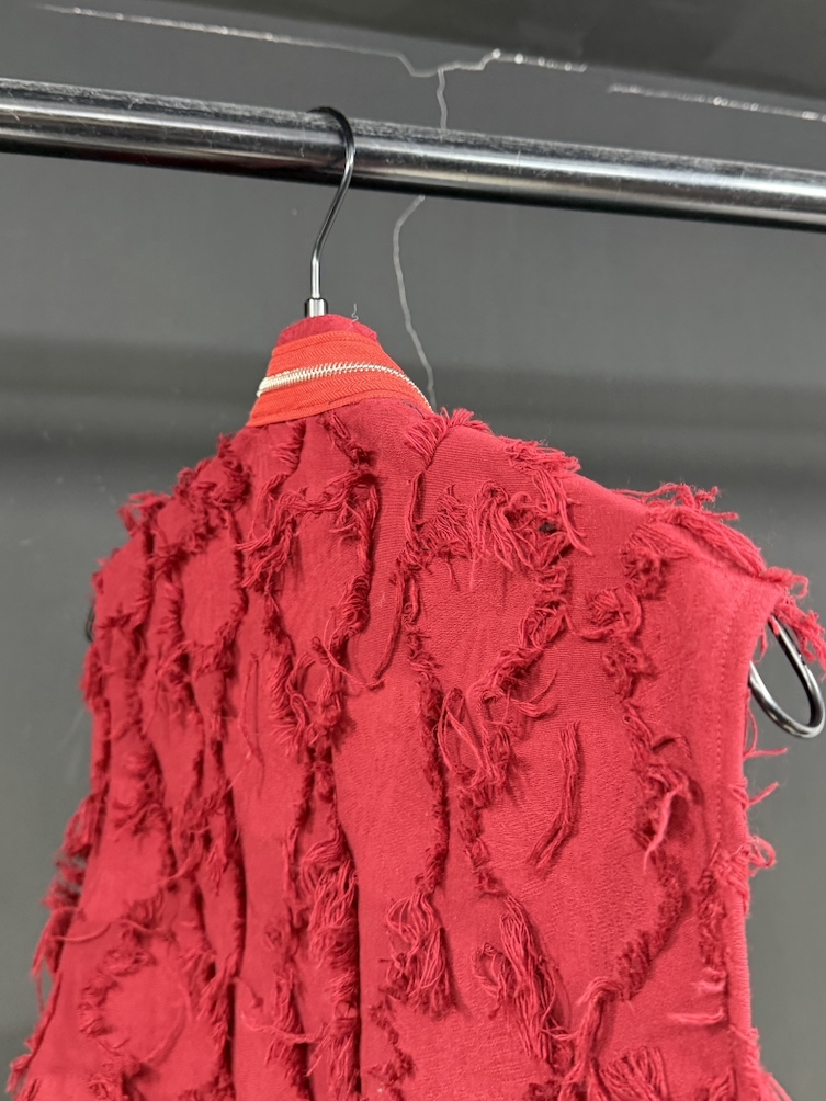 Asymmetric Zip Street Vest