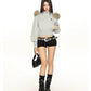 【25s Nov.】Detachable Fur Collar Hooded Short Jacket