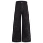 【25s Sep.】Leopard Print Pearl Rhinestone Jeans