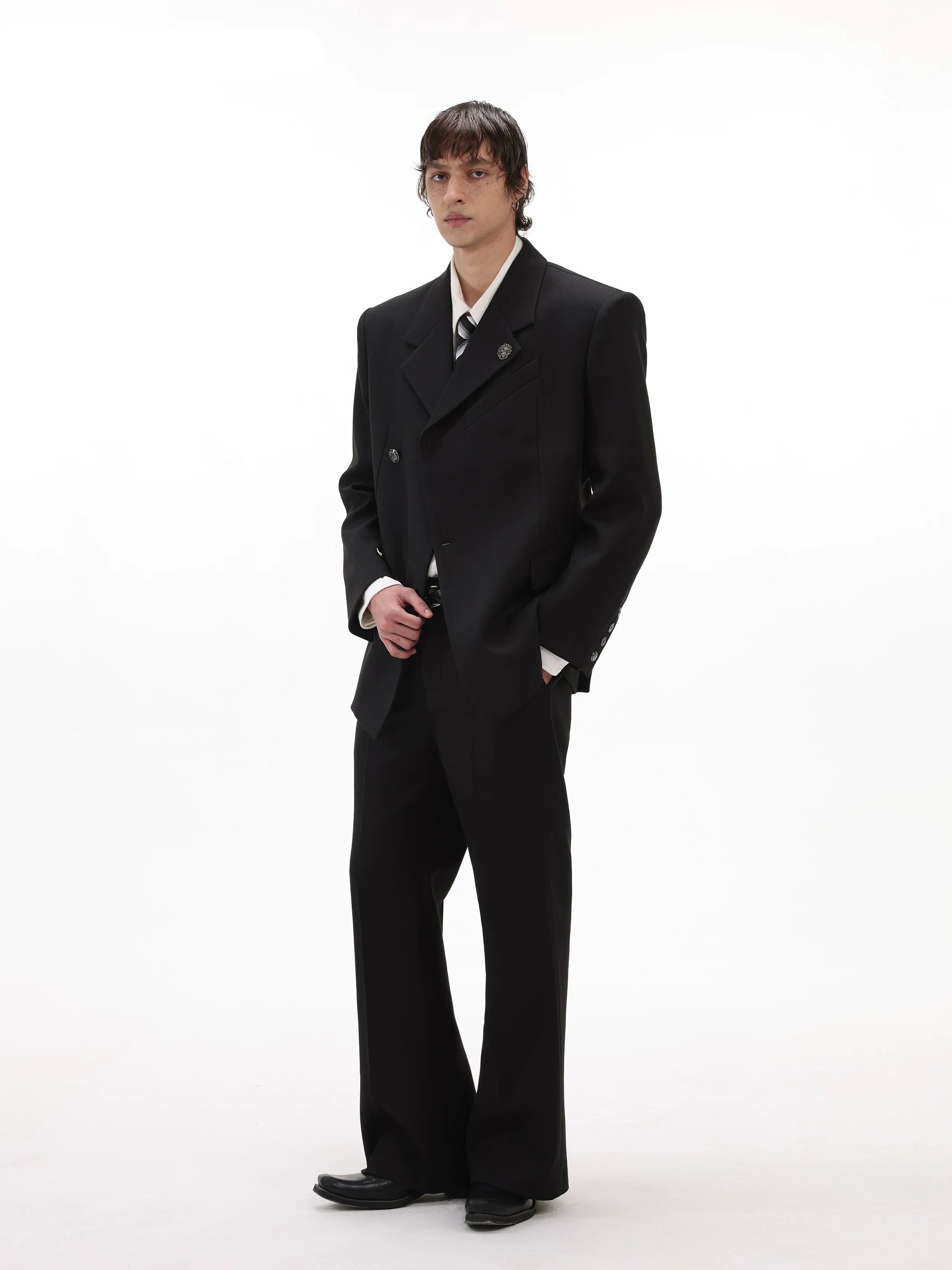 【26s Apr.】Minimal Flared Tailored Jacket / Pants