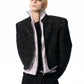 【25s Oct.】Sequined Chanel-style Stand-up Collar Jacket