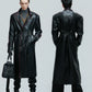 【25s Nov.】Heavy Deconstructed Crocodile Leather Coat
