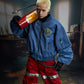 【25s Aug.】Distressed Washed Loose Bomber Jacket
