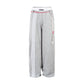 【25s Jul.】Retro Drawstring Sweatpants with Three Stripes