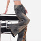 【25s Jul.】Wasteland Vintage Distressed Loose Wide Jeans