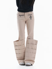【26s Feb.】Pleated Pocket Flared Jeans