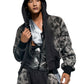 【25s Jul.】Leopard Print Hooded Slim-fit Jacket/Shorts/Trousers