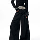 【25s Oct.】Foldable Waistband Vertical Striped Trousers