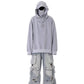 【25s Jul.】Heavy Washed Ripped Multi-pocket Jeans