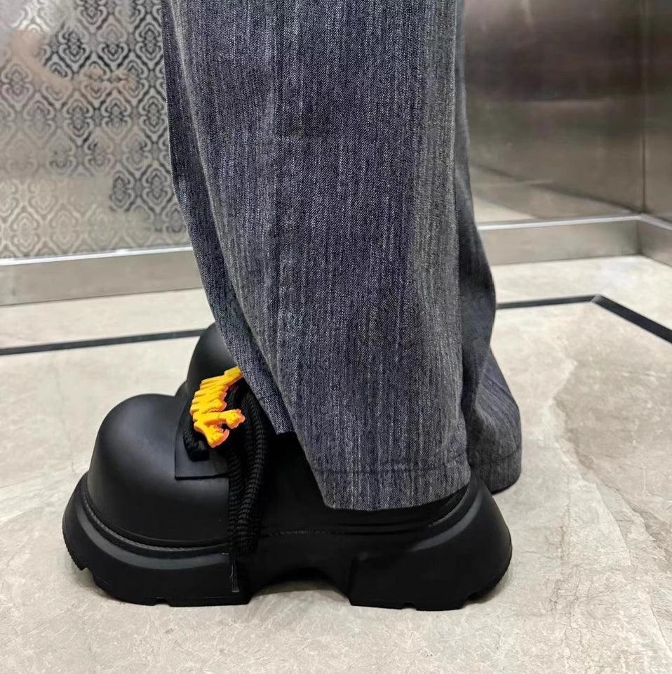 Thick-soled High-heeled Derby Shoes ArtsKoreanMan