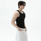【25s Aug.】Minimalist Solid Color Crew Neck Tank Top
