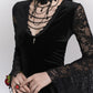 【25s Jul.】Black Gothic Evening Dress