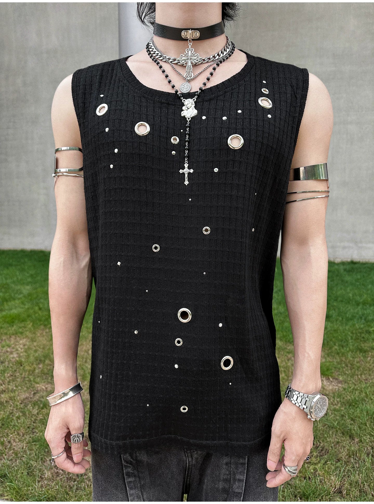 High-Street Sleeveless Tee