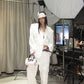 【25s Sep.】Light Luxury Starry Sky Glitter Suit Jacket