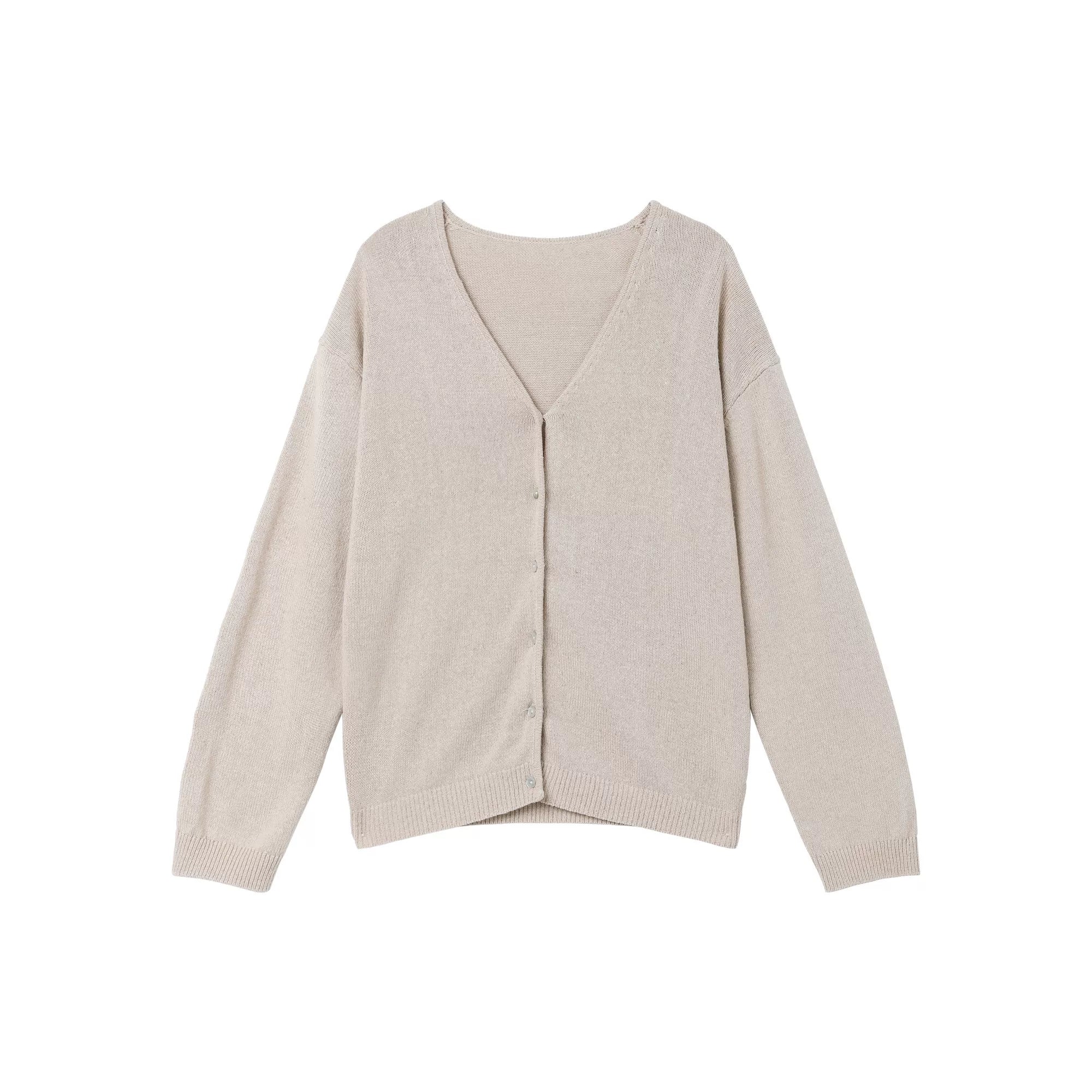 【26s Jan.】Old-Money V-Neck Soft Knit Cardigan