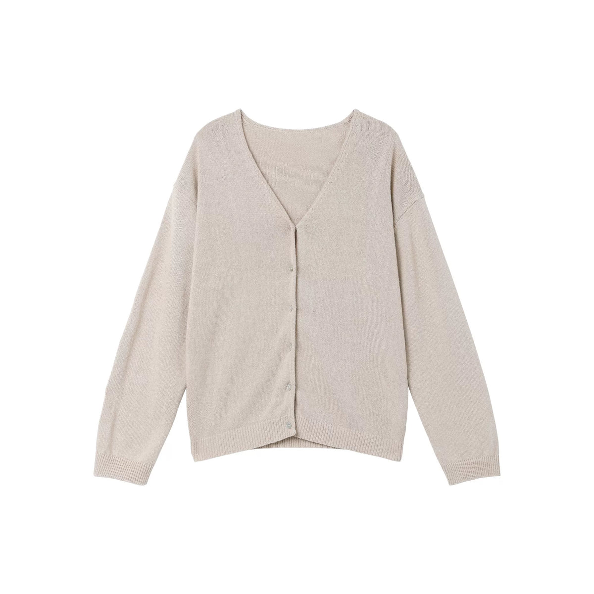 【26s Jan.】Old-Money V-Neck Soft Knit Cardigan
