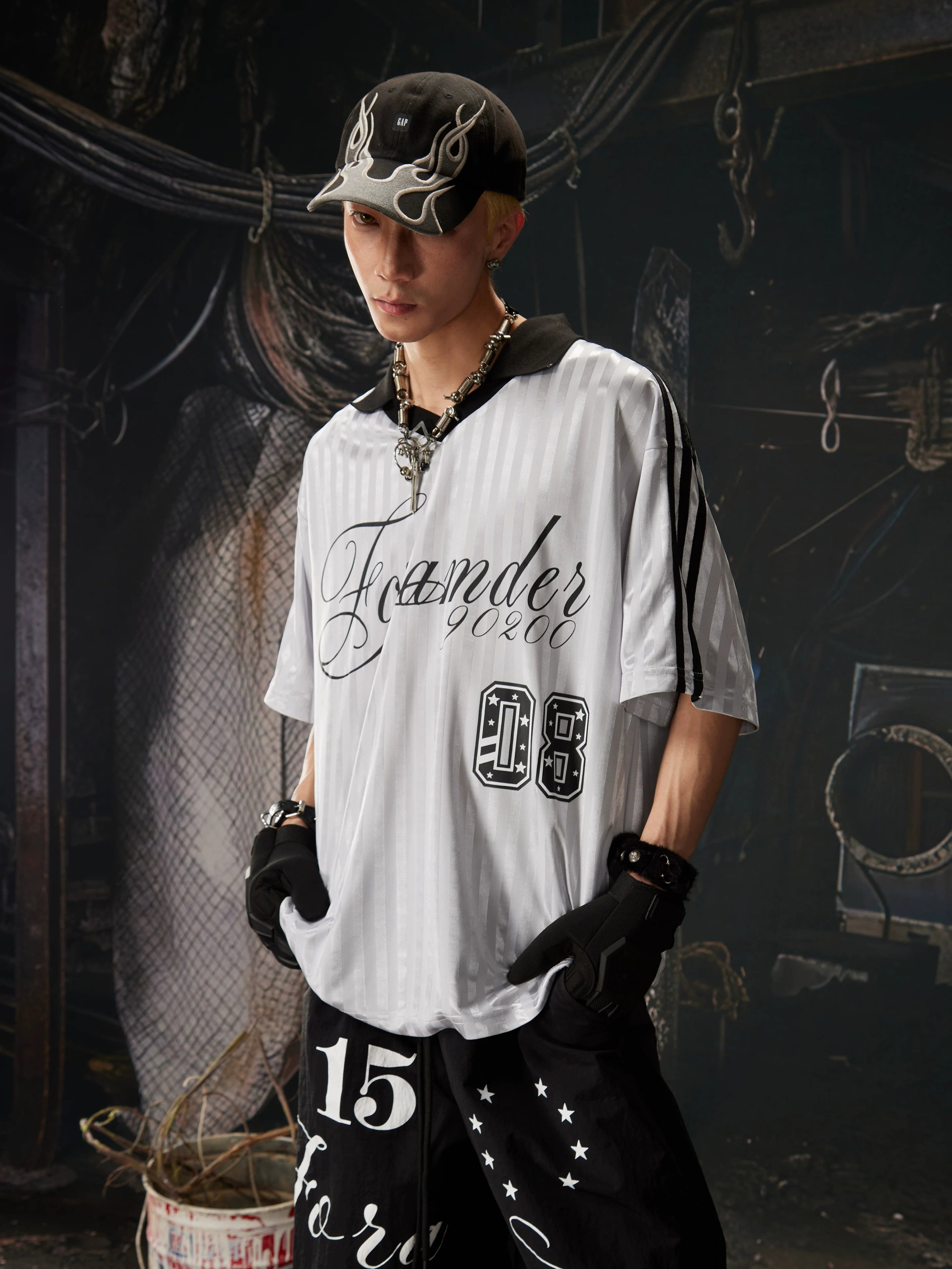 Contrast Jersey Street Tee