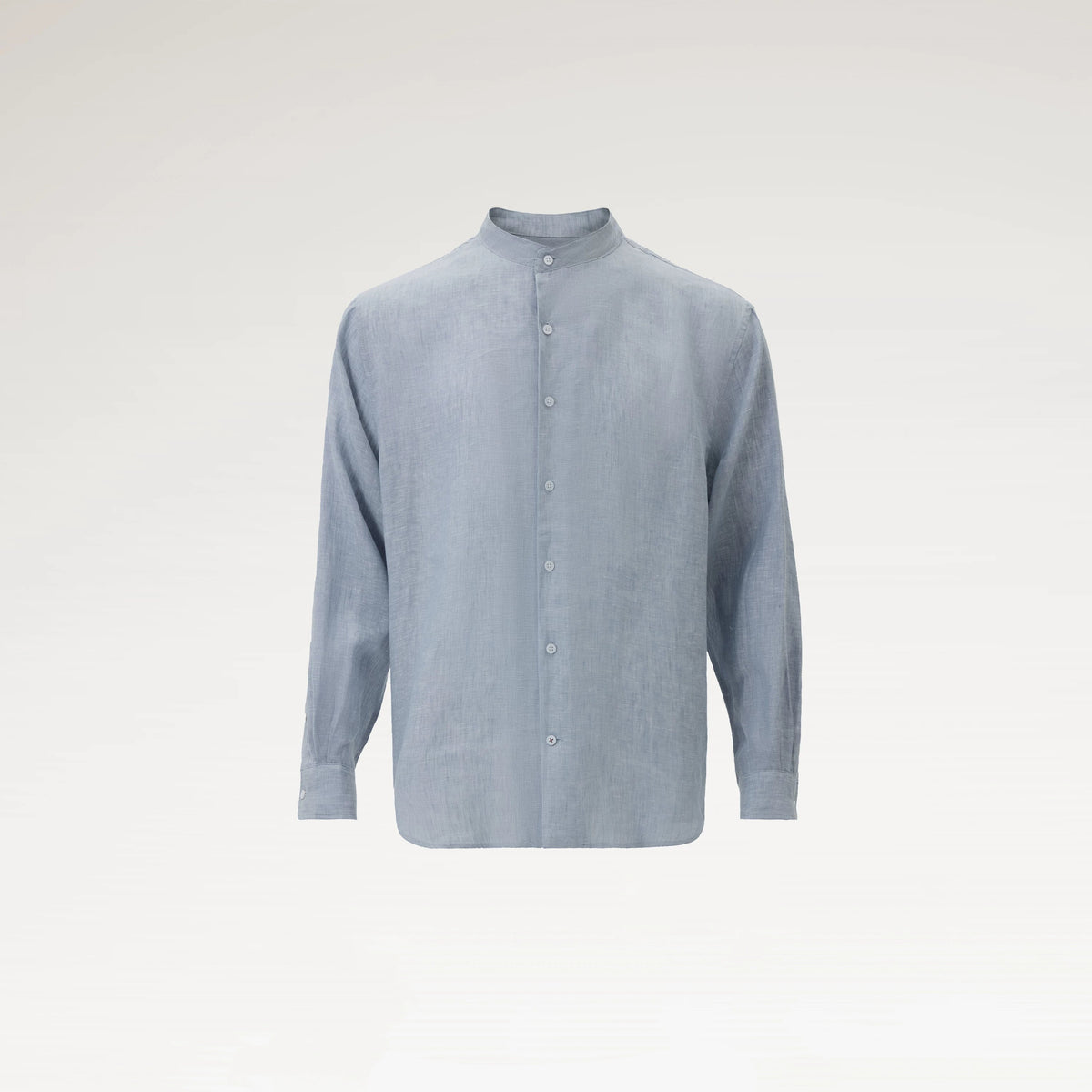 Relaxed Linen Collared Shirt