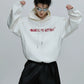 Beaded Embroidered Hoodie