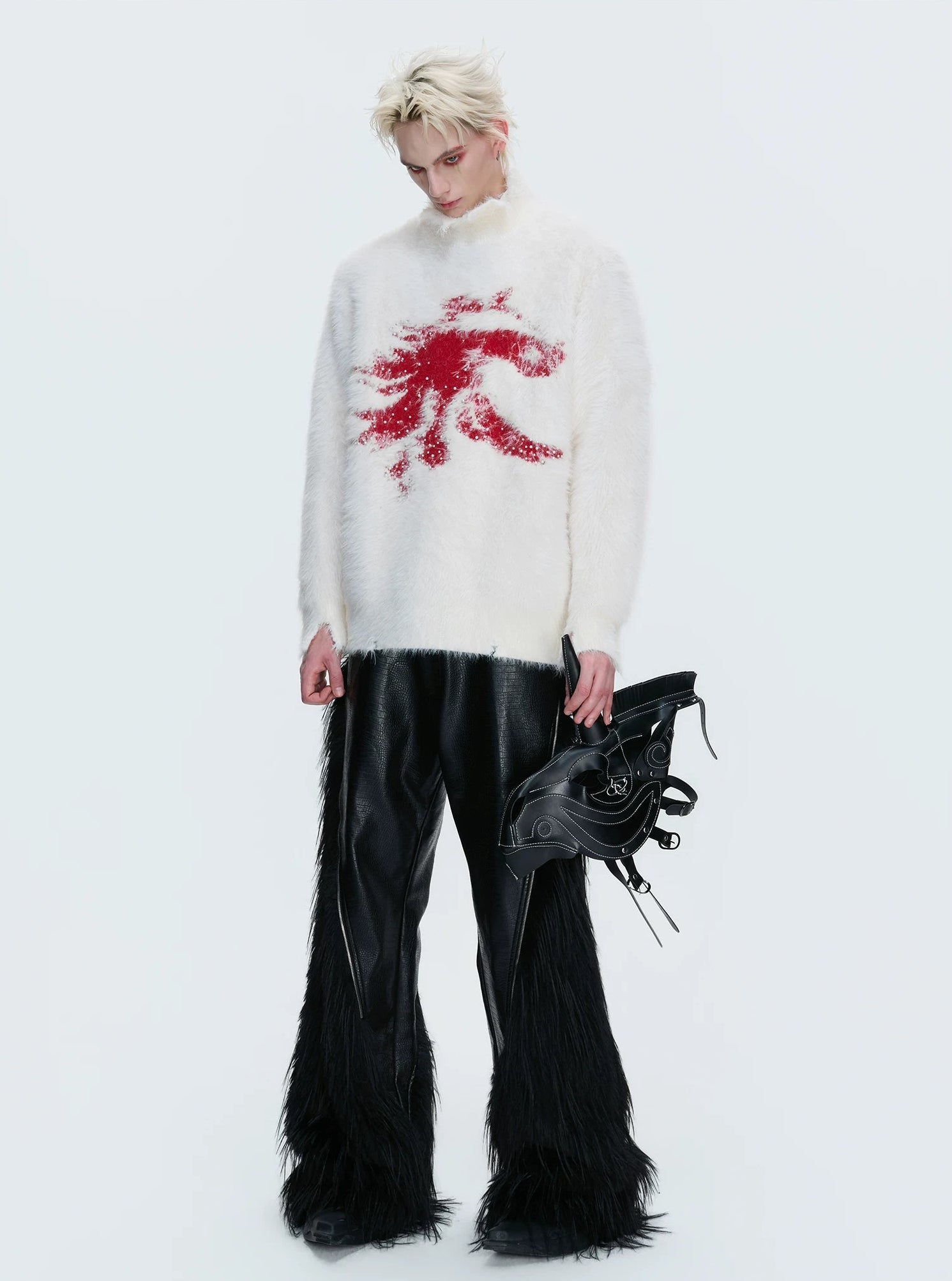 【26s Jan.】Simple and Cozy High-neck Knit Sweater