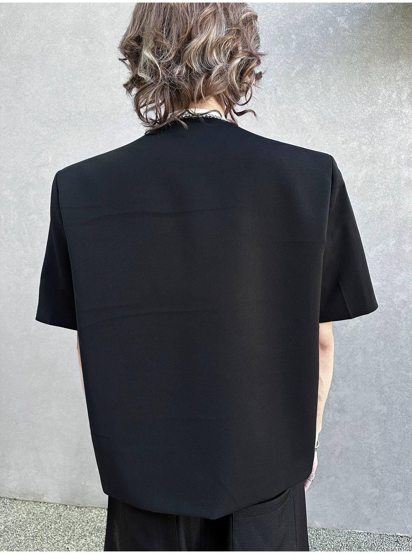 Contrast Floral Detail Polo Shirt
