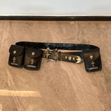 【25s Sep.】Hot Girl Retro PU Leather Off-shoulder Vest