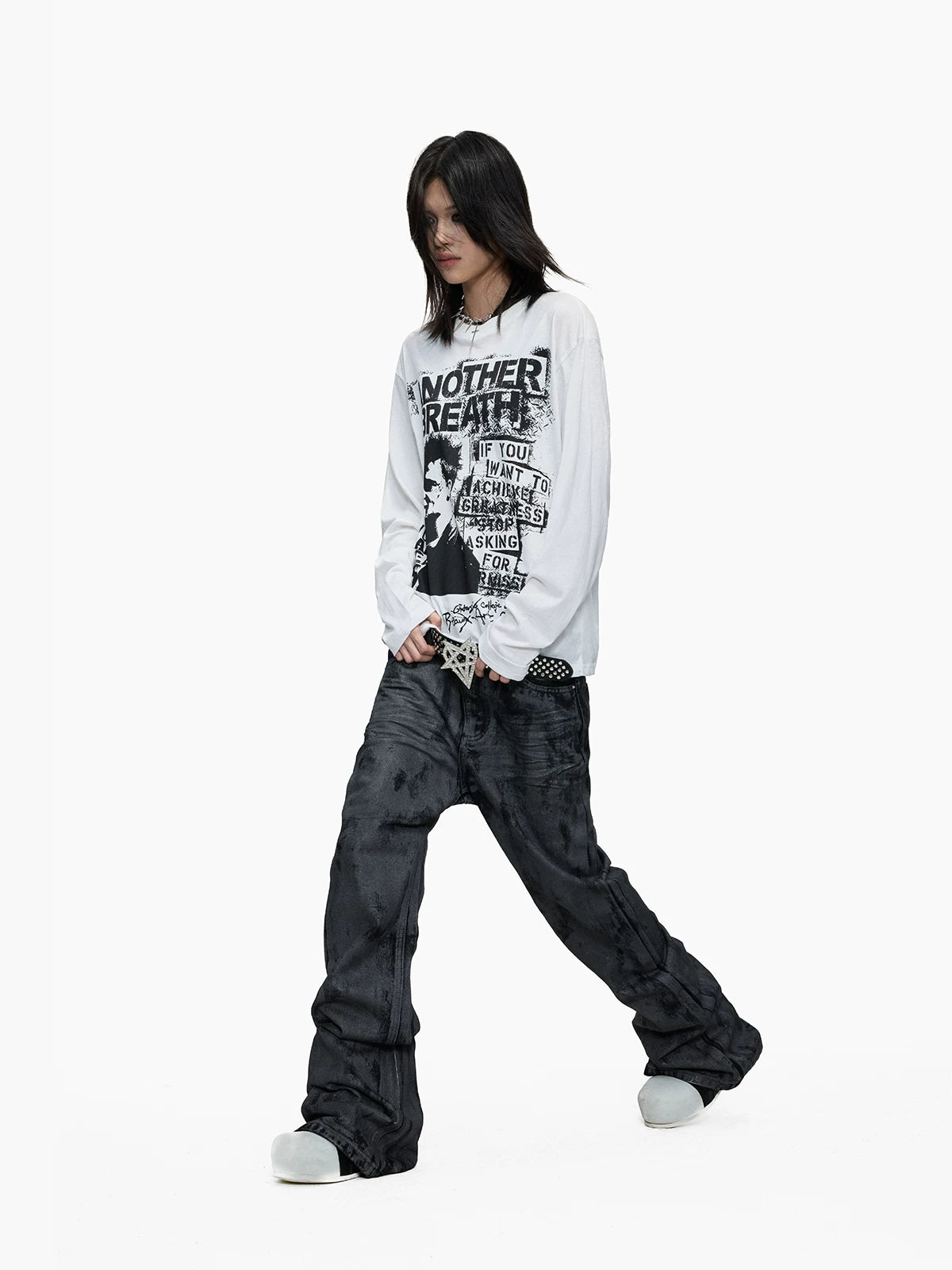 Punk Graphic Long Sleeve Tee