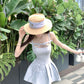 【25s Aug.】A-Line Strapless Spaghetti Strap Dress