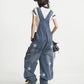 【25s Aug.】Star Embroidery Wide-Leg Denim Pants