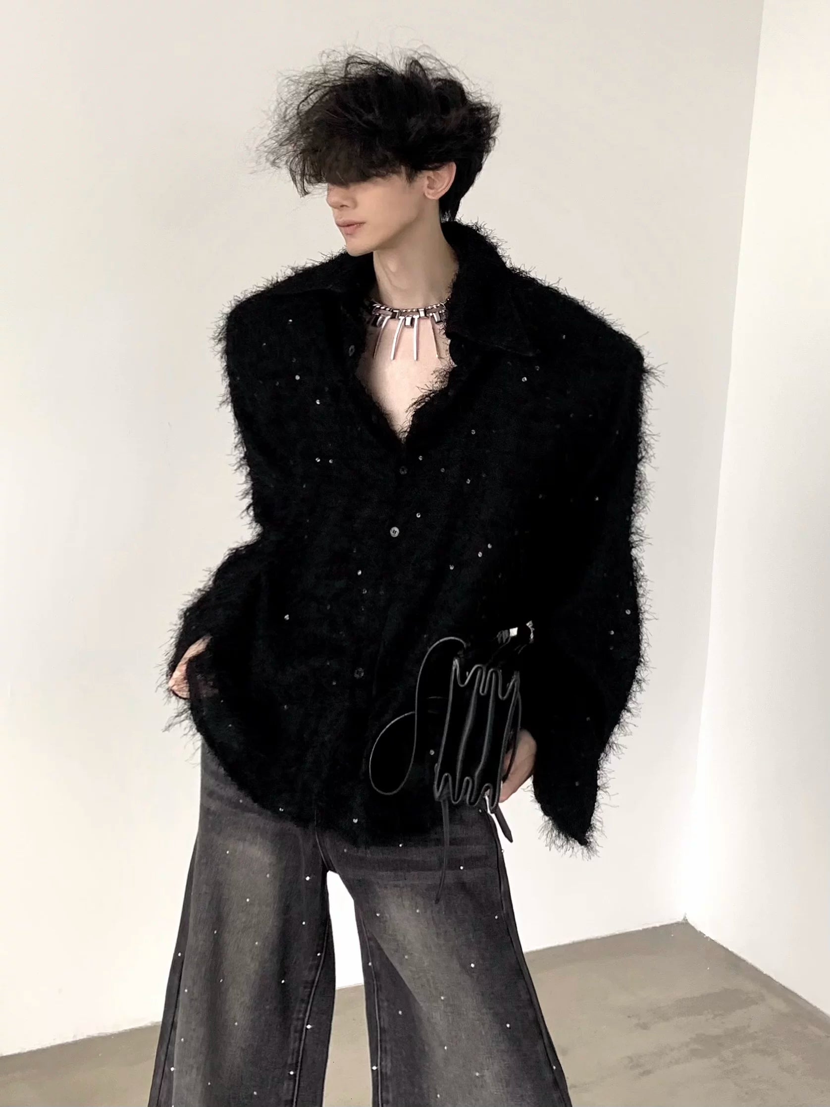 【26s Mar.】Star Sequin Shoulder Shirt