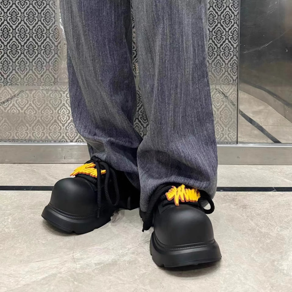 Thick-soled High-heeled Derby Shoes ArtsKoreanMan