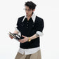 【25s Sep.】Textured Mock Two-piece Shirt Stitching Sweater