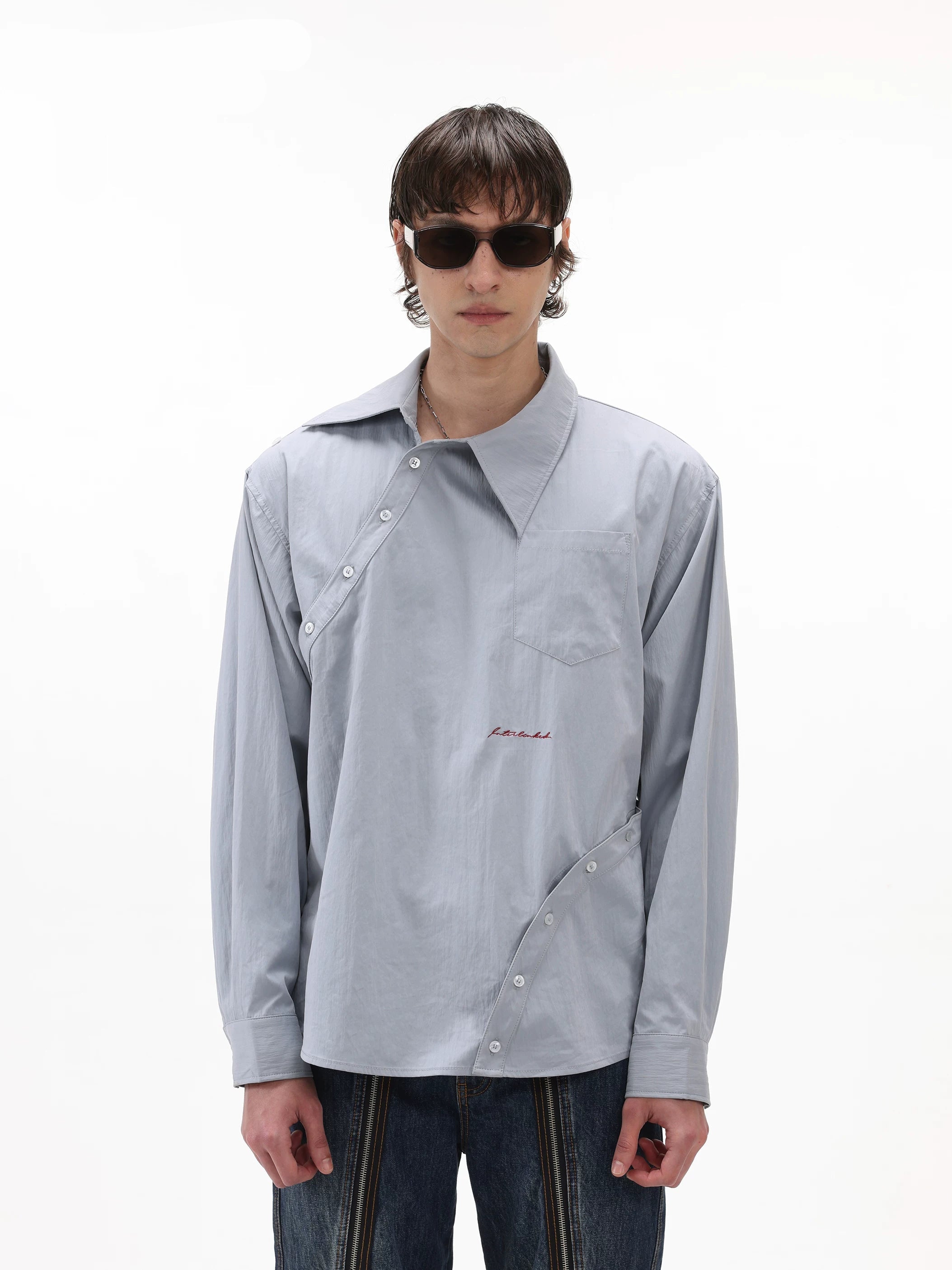 【26s Apr.】Deconstructed Convertible Panel Button-Up Shirt