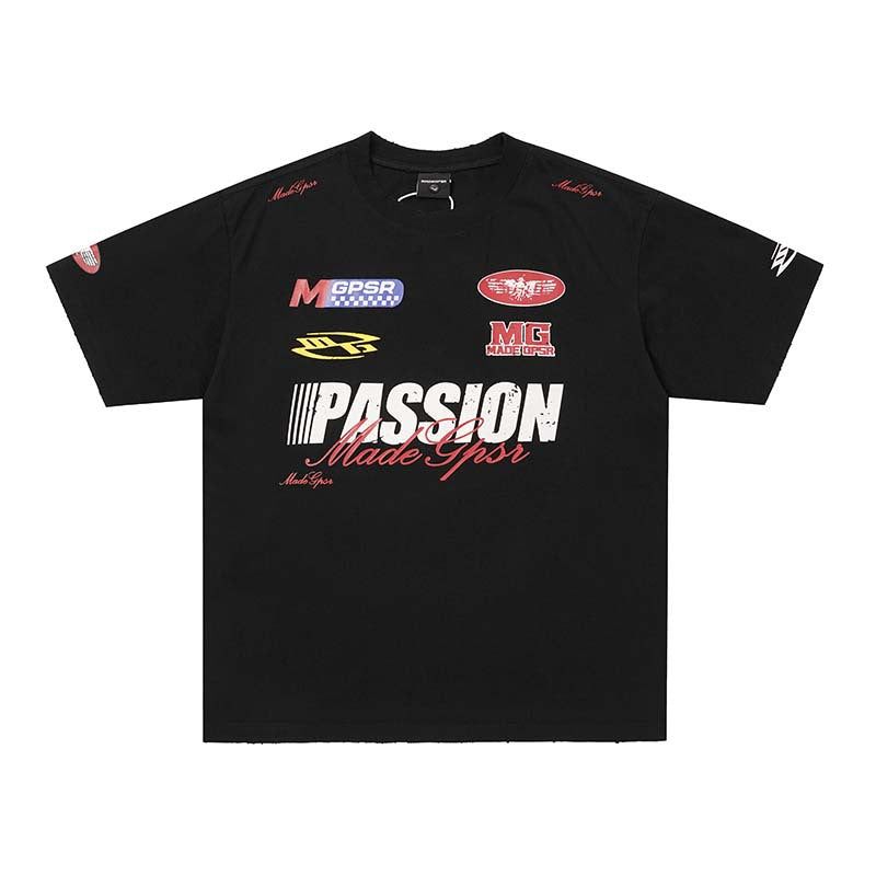 Racing Graphic Oversized Tee