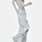 【25s Jul.】High-Waist Washed Tie-Dye Wide Jeans