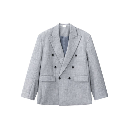 【25s Nov.】Retro V-neck Suit Jacket/Casual Pants