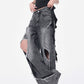 【25s Jul.】Frayed Ripped Oversized Wide-Leg Pants