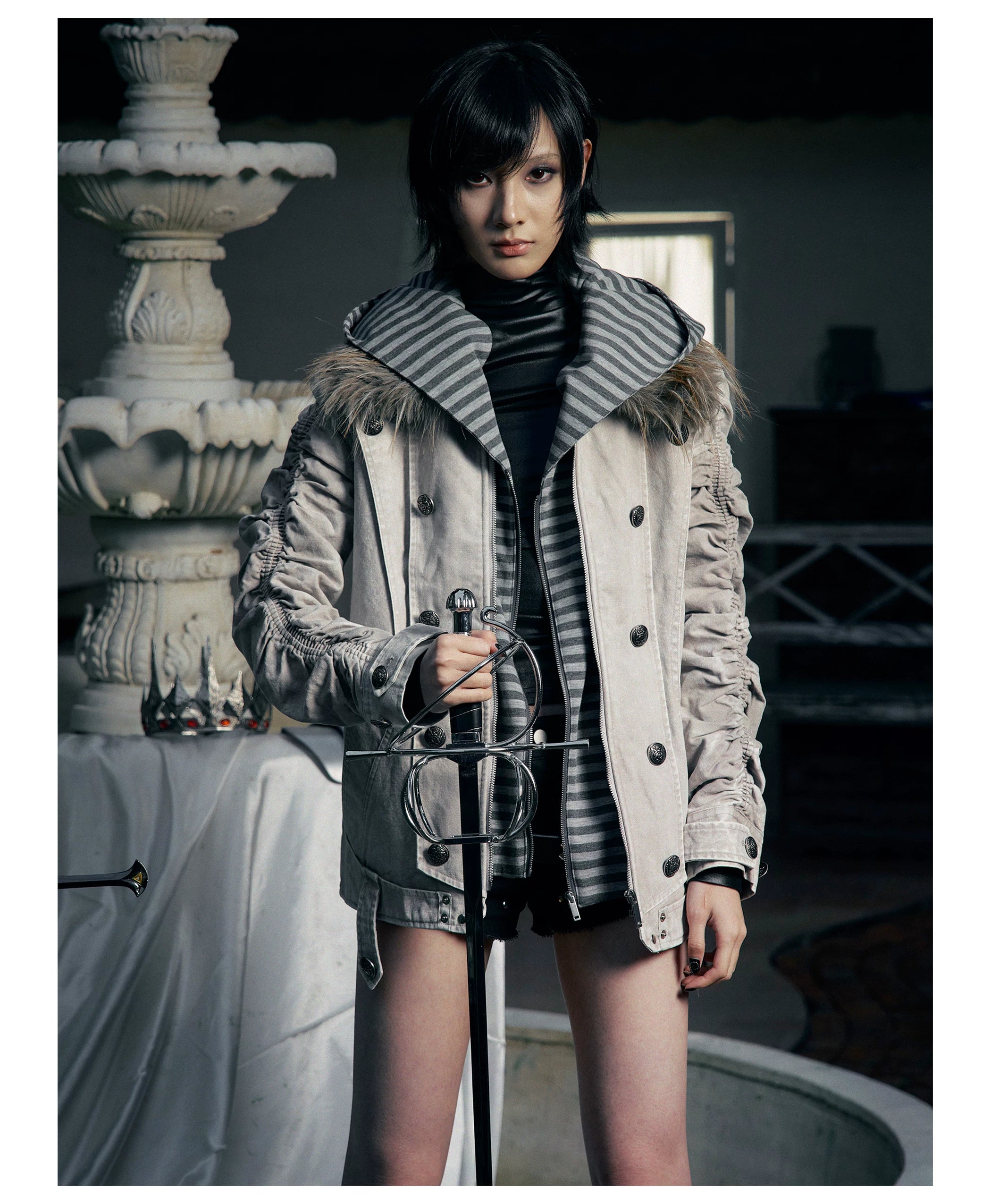 【26s Jan.】Silent Shadow Detachable Canvas Jacket