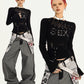 【25s Oct.】Punk Retro Hottie Long Sleeve Top