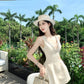 【25s Aug.】Diamond V-neck Suspender Dress