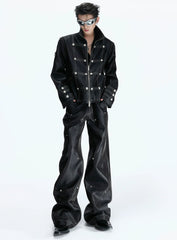 Napoleon Lustrous Cropped Jacket + Pants