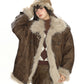 【25s Feb.】Brown Shearling Cotton Jacket