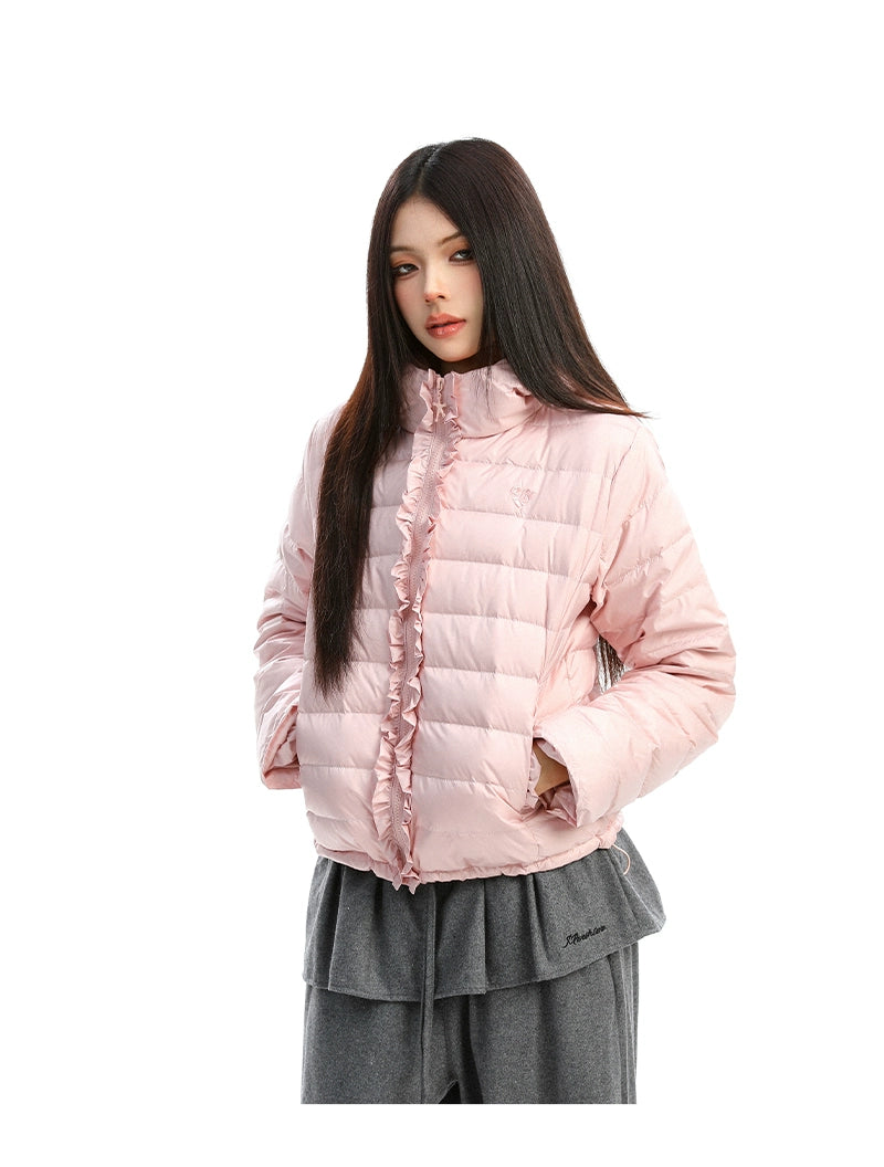【25s Dec.】Sweet Little Devil Horn Hooded Down Jacket