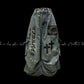 【25s Aug.】Distressed Patchwork Wide-Leg Jeans in Dark Aesthetic