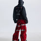 【25s Aug.】Street Dirty Dyed Multi-pocket Jeans
