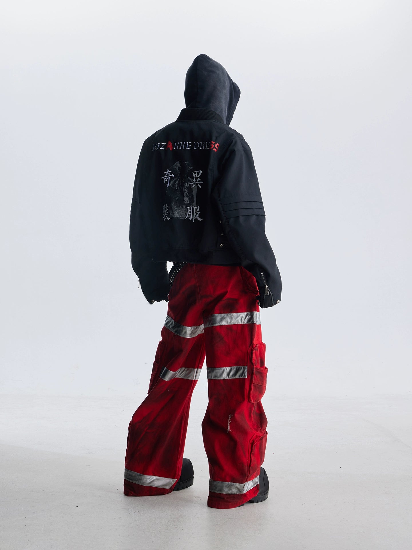 【25s Aug.】Street Dirty Dyed Multi-pocket Jeans